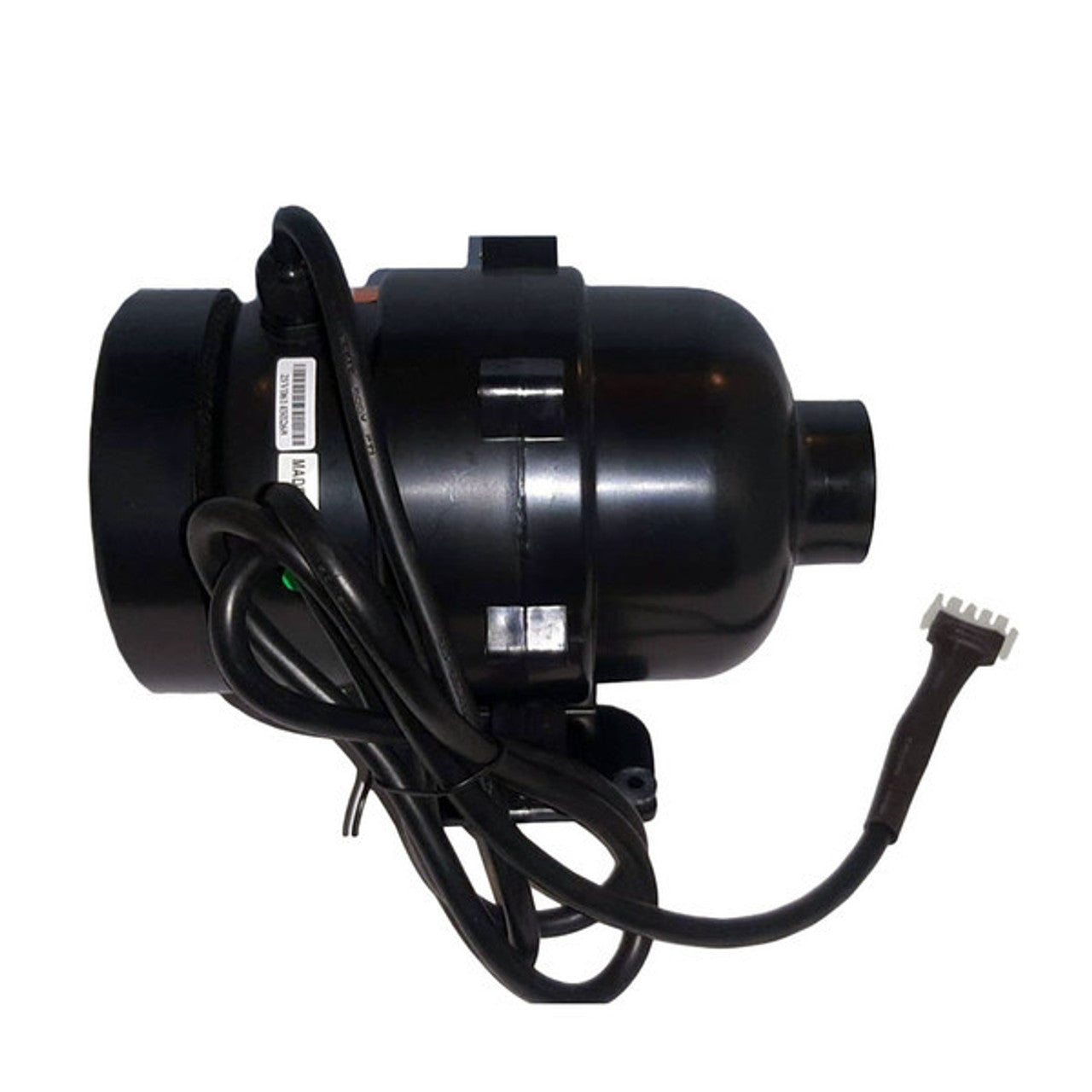 Hot Tub Air Blower 240V, 1.8 Amps with power cord and connector for spa use.