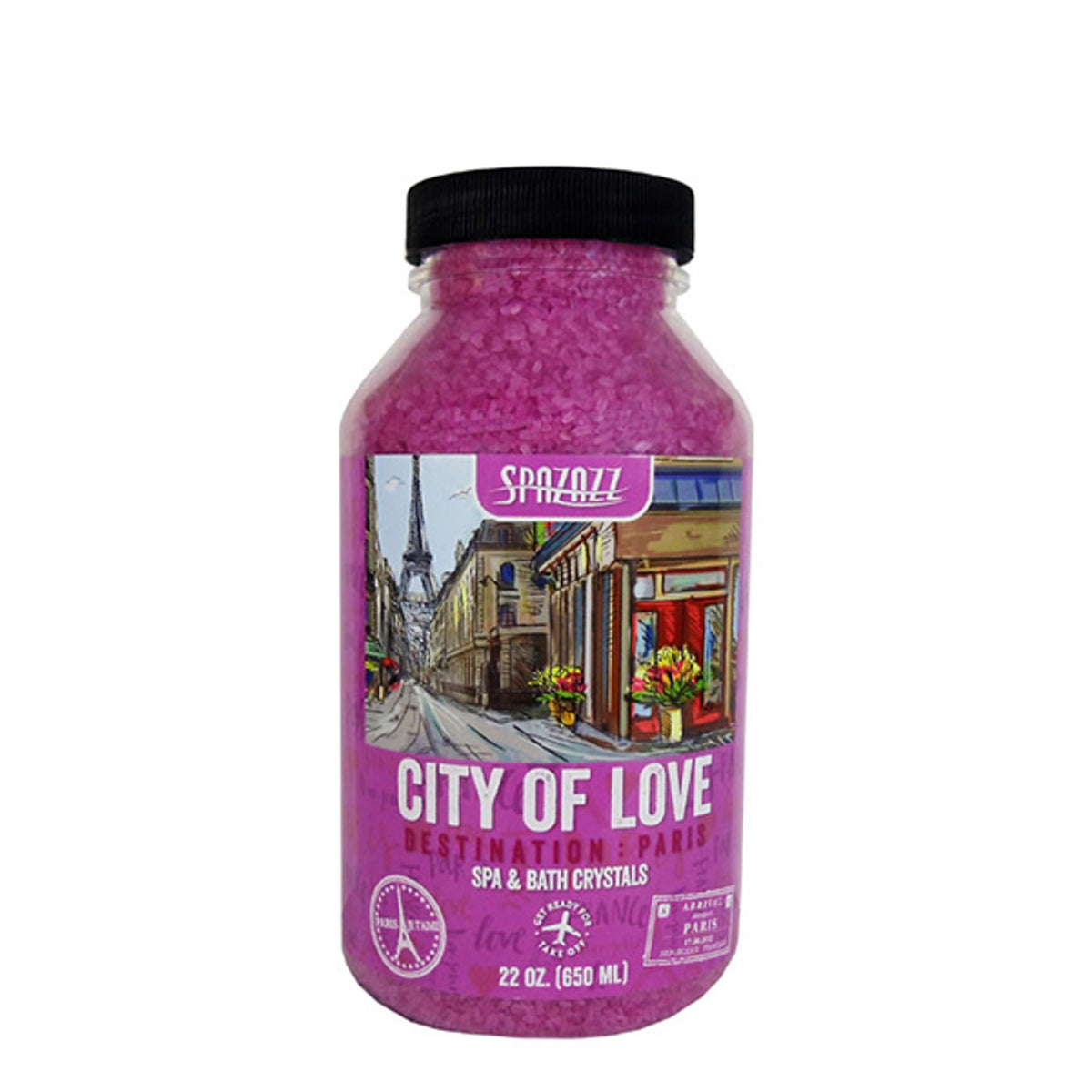 Destinations - Paris Spazazz Aromatherapy Crystals For Your Hot Tub