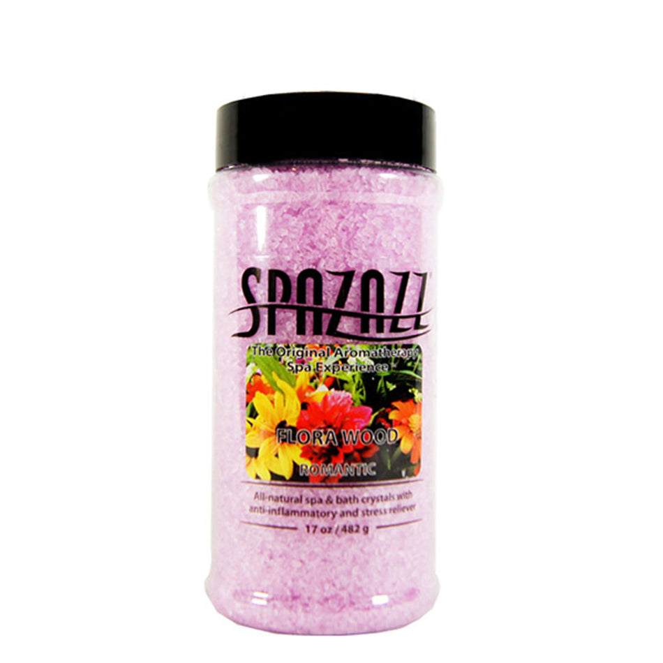 Flora Wood Fresh Cut Flowers Spazazz Aromatherapy Crystals For Your Hot Tub