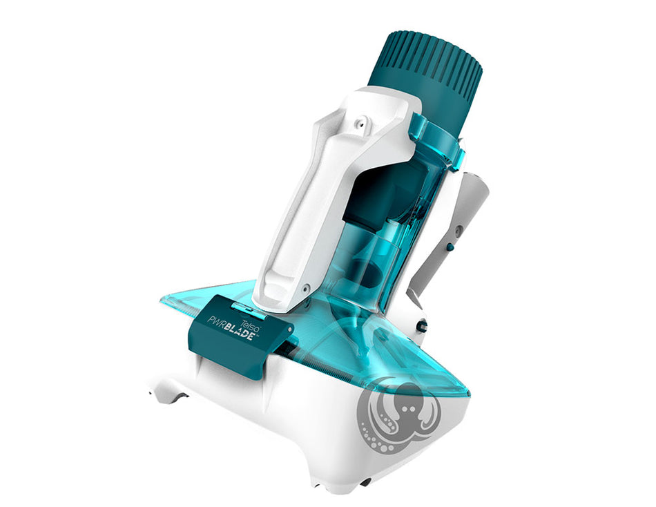 Rechargeable Pool Vacuum Telsa 22 PwrBlade for efficient pool cleaning with strong suction and cordless convenience.