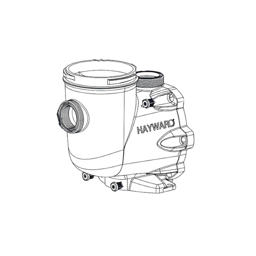 Hayward Strainer Housing /w Drain Plug