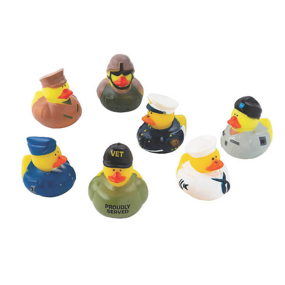 Armed Forces Mini Rubber Duckies