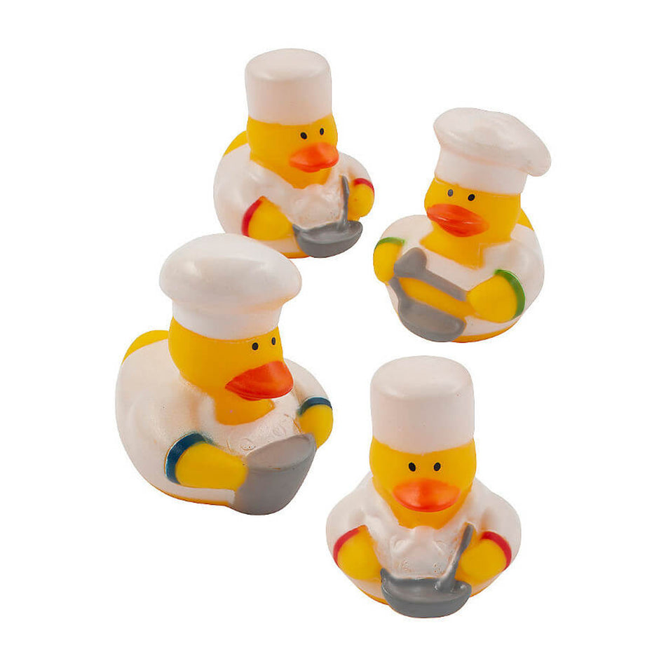 Chef Mini Rubber Duck