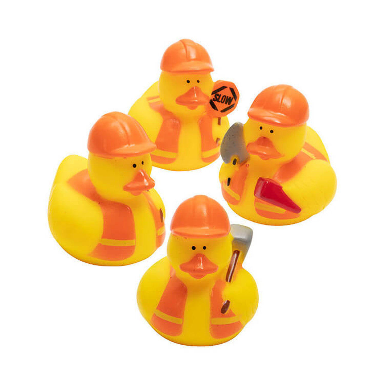 Construction Mini Rubber Duck