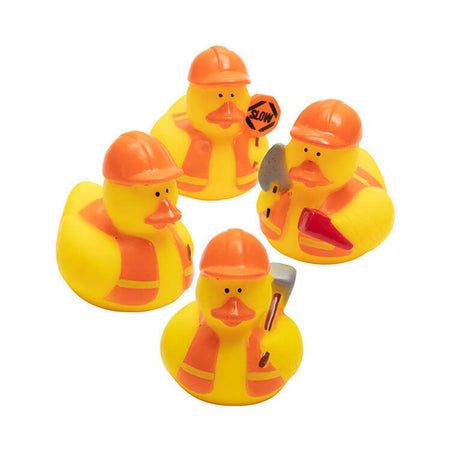 Construction Mini Rubber Duck
