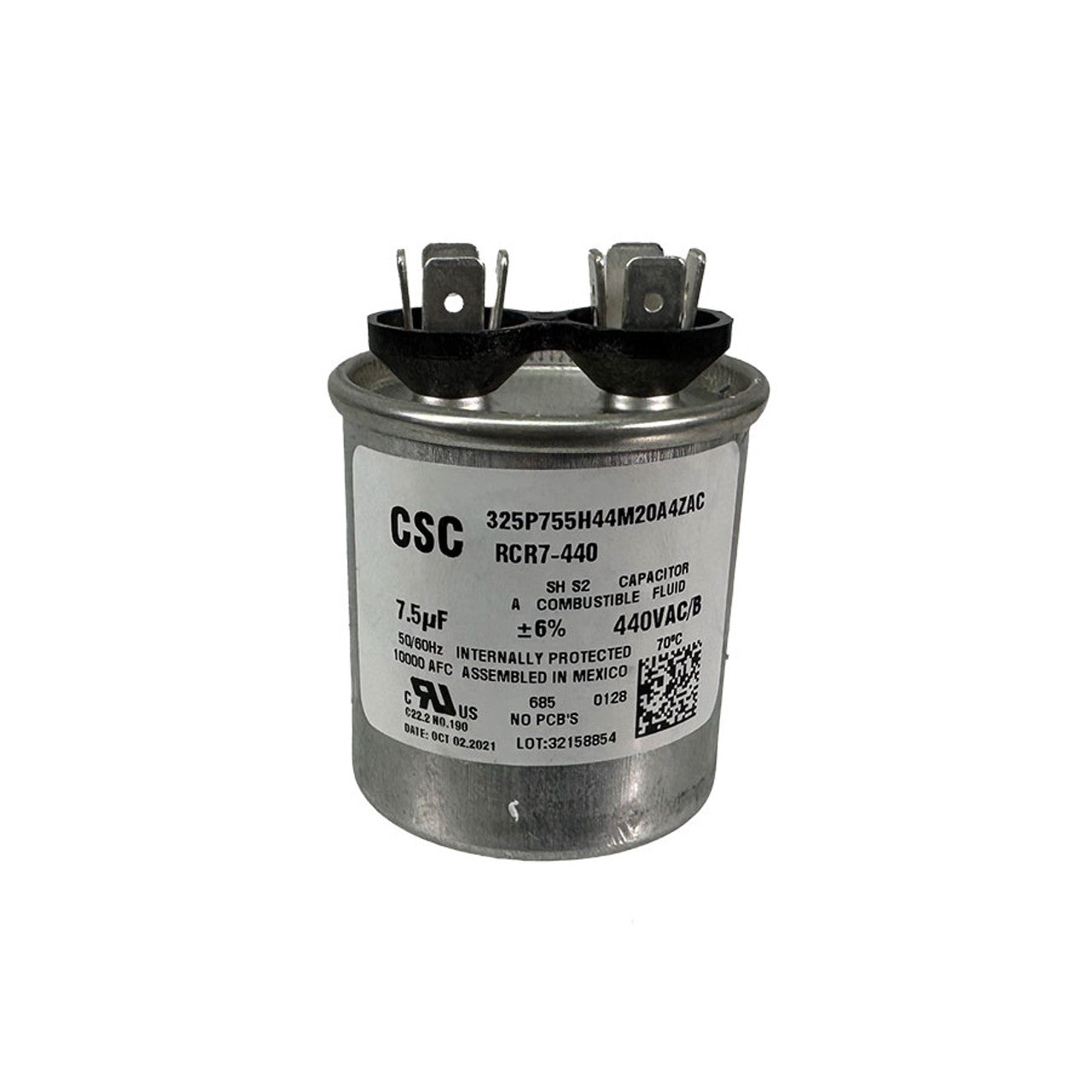 Pump Capacitor 7uF - 440VAC