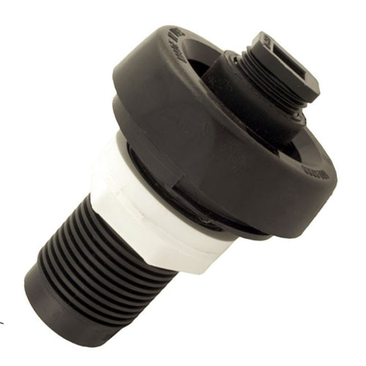 Black drain valve for hot tub 1"