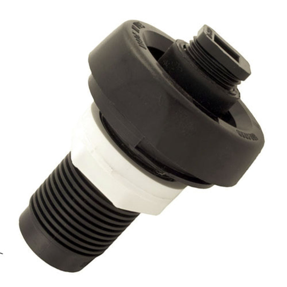 Black drain valve for hot tub 1"