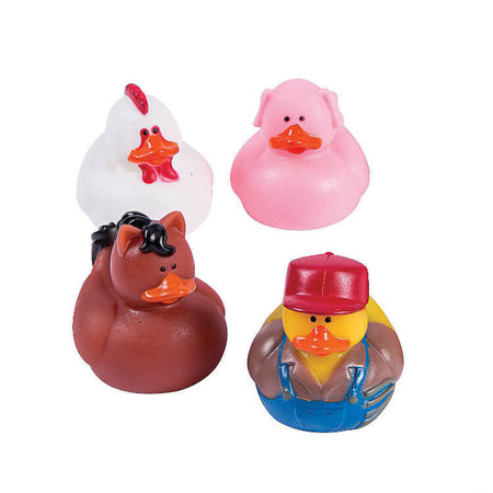 Farm Mini Rubber Duck