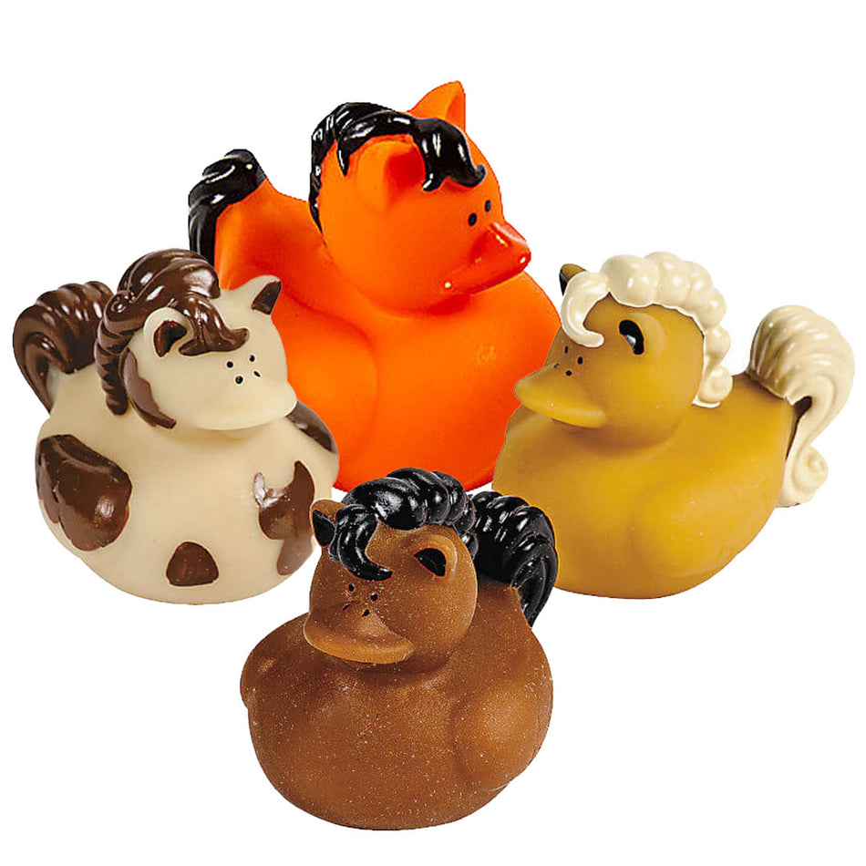 Cheval Mini Canard en caoutchouc