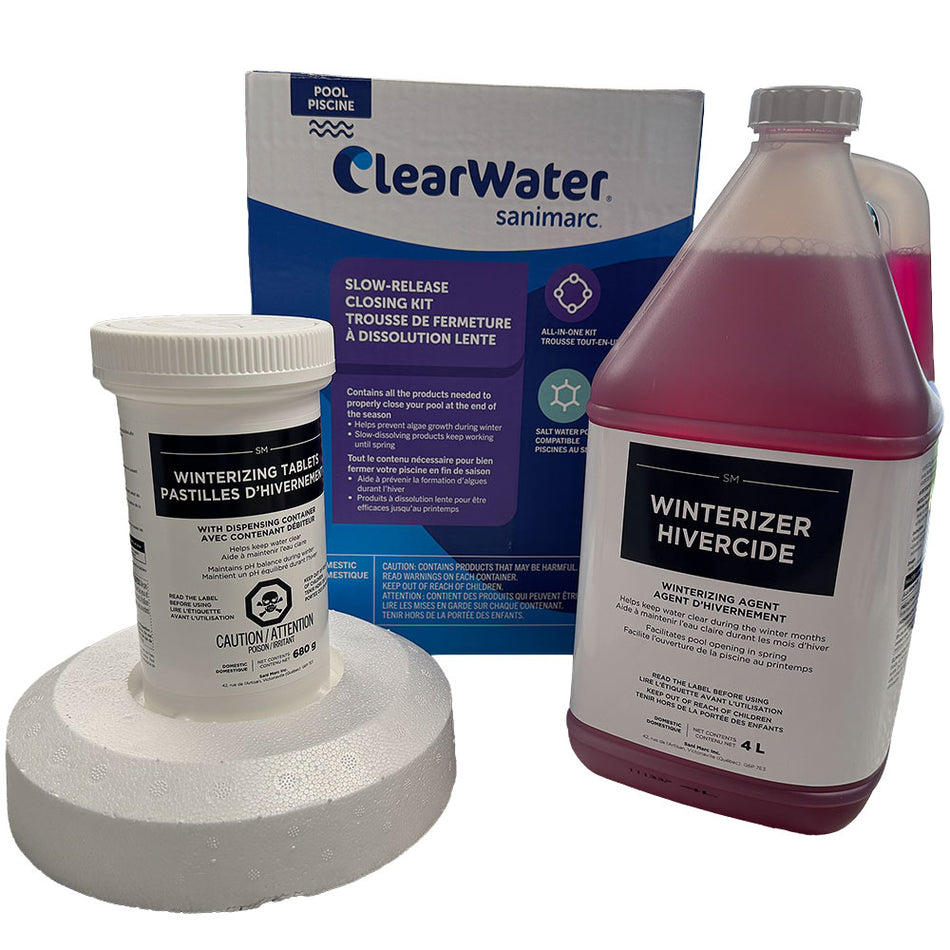 Pool Closing Kit, Slow Release - 40,000 Litres