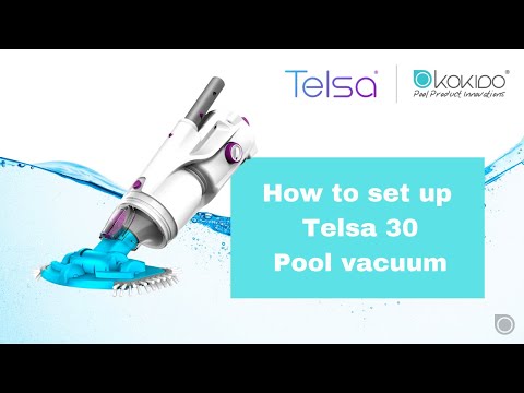How to set up and use your Kokido Telsa EV30 Rechargeable pool vacuum