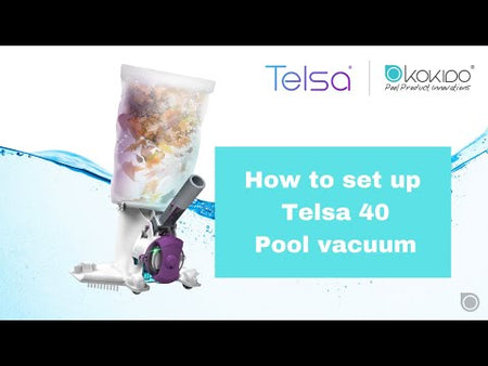 How to set up and use your Kokido Telsa EV40 Rechargeable pool vacuum