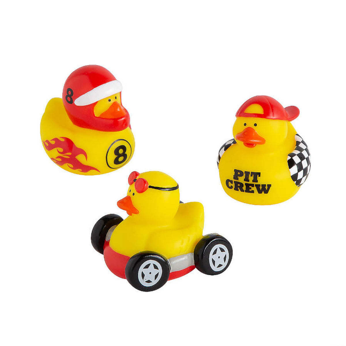 Racing Mini Rubber Duck