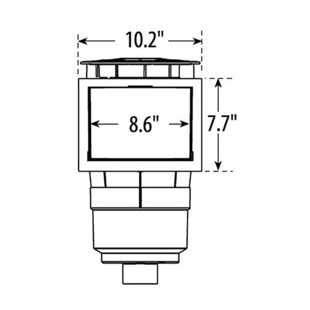 Waterway Renegade Gunite Skimmer
