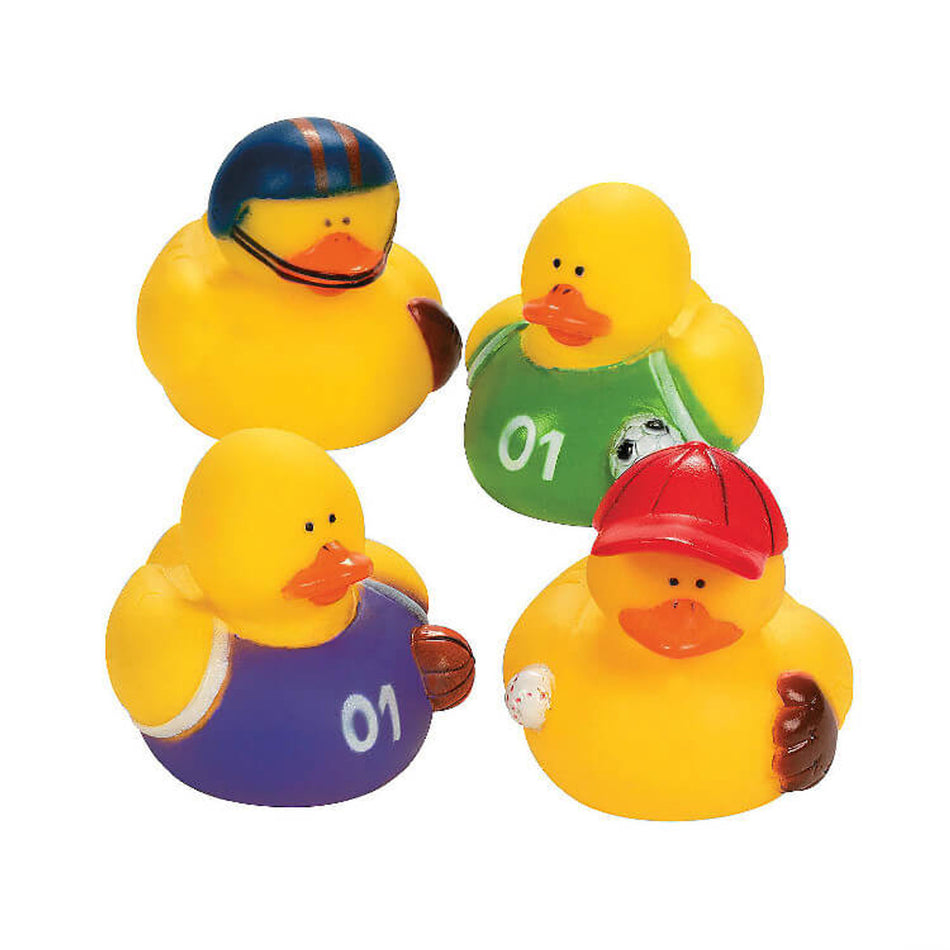 Sports Mini Rubber Duck