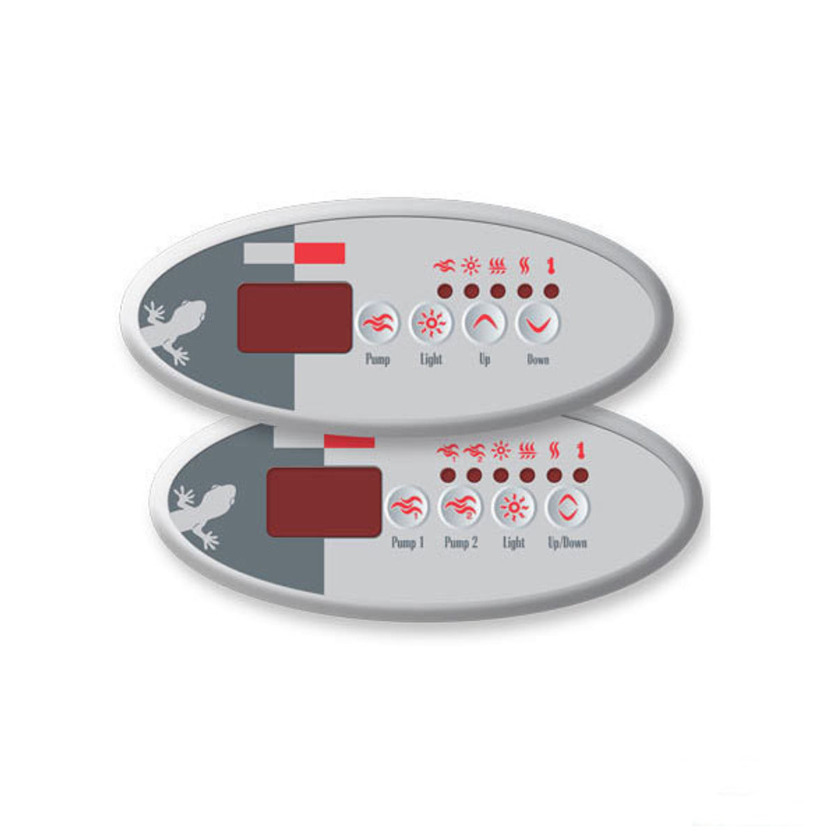 Gecko Hot Tub TSC-9-GE1/GE2 Topside Control with Overlay